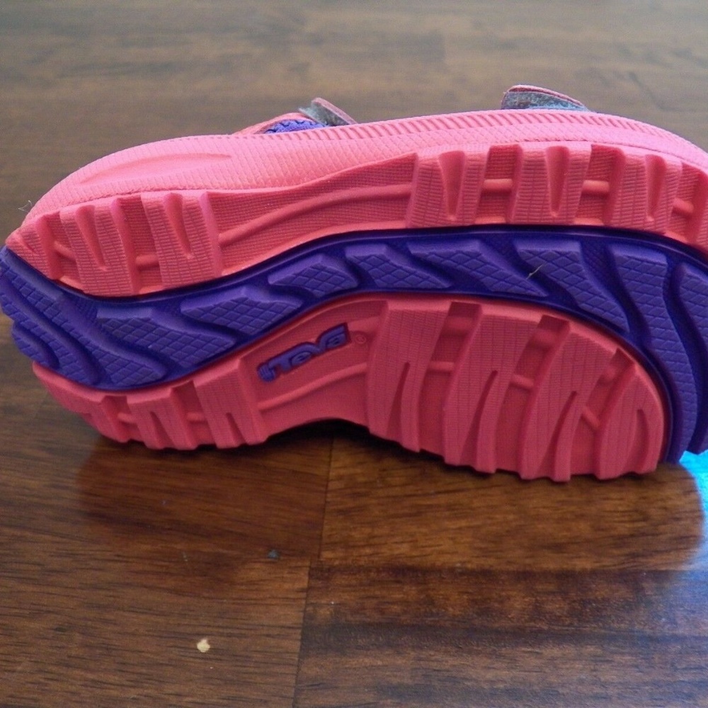 New Kids Teva Psyclone 3 Pink Purple Sandals - Picture 6 of 6